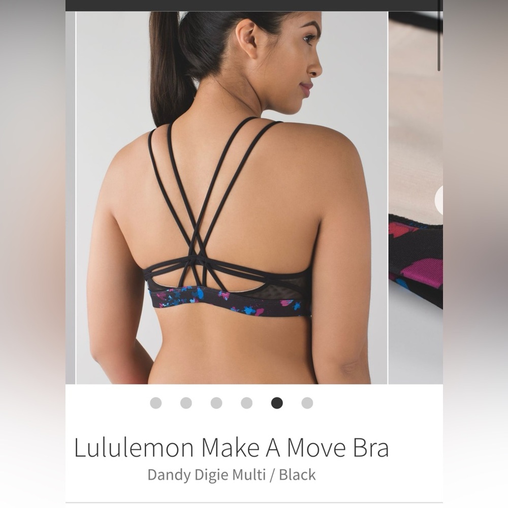 Lululemon Make A Move Size 6 Sports Bra
